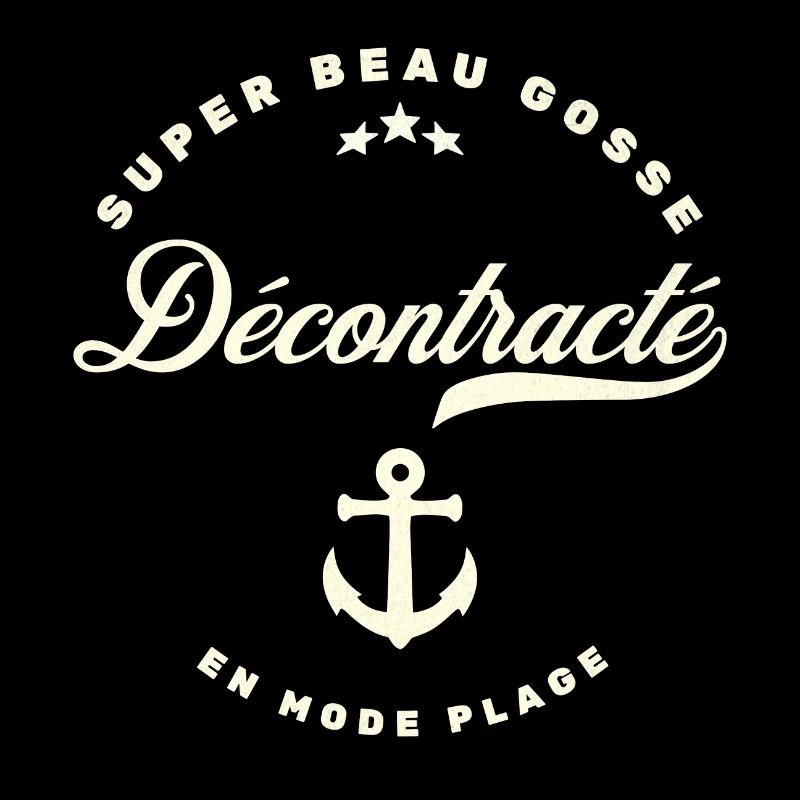 super beau gosse décontracté