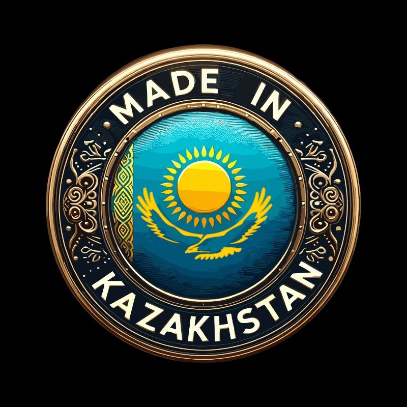Made in Kasachstan Adler Geschenk