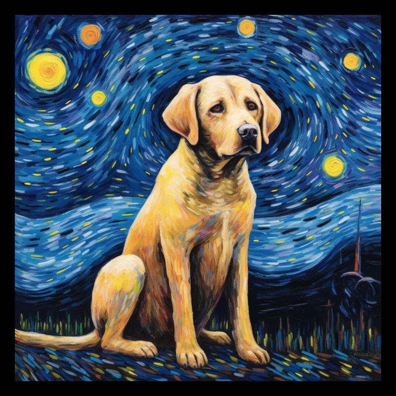 Labrador Sternennacht