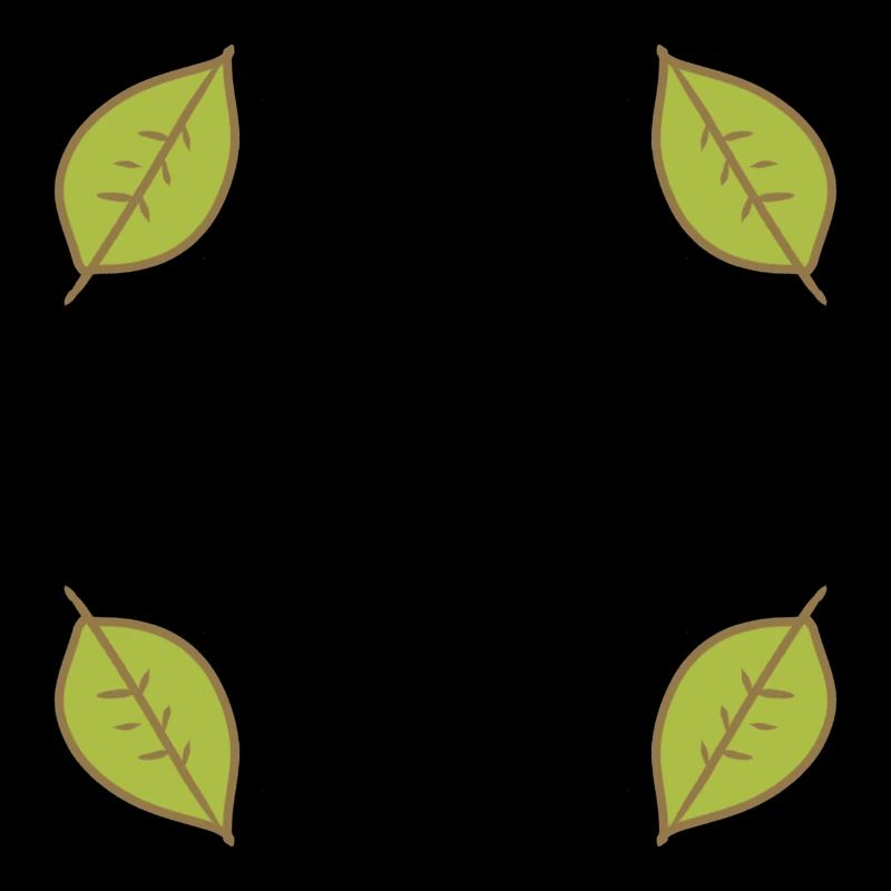 Leaf Leaves Frame Green Shape Nature