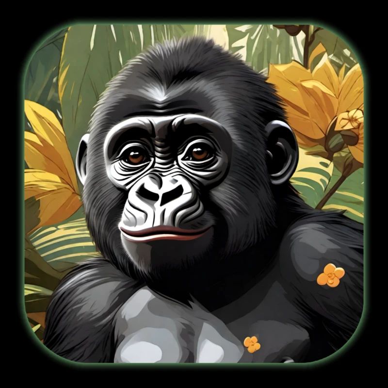 Mignon bébé gorille