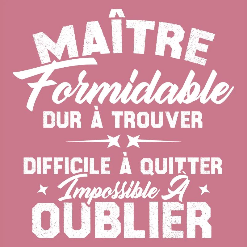 Maître Formidable Idée Cadeau Maître D'école