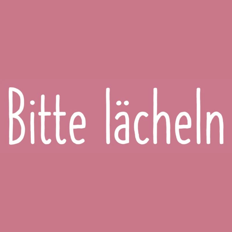 Bitte lächeln