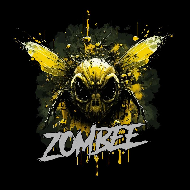 Effrayant Zombie Horror Bee