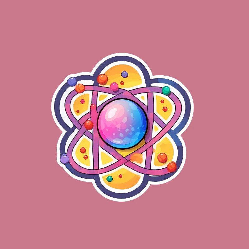 Physique atomique Nerd Modèle atomique