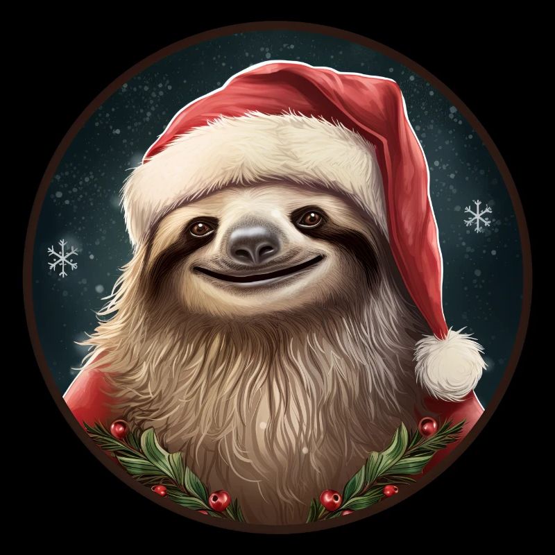 Faultiere Weihnachten