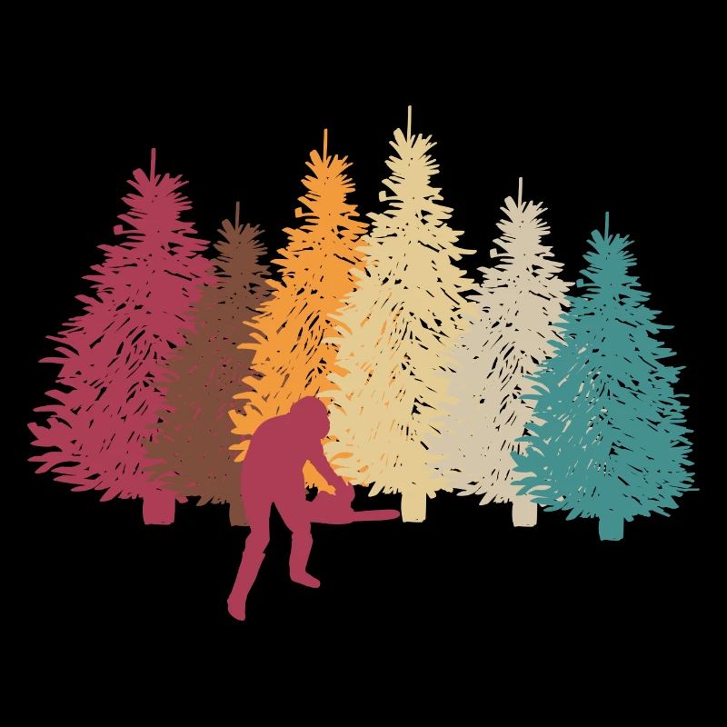 Wald Wälder Förster Jäger Geschenk Baum