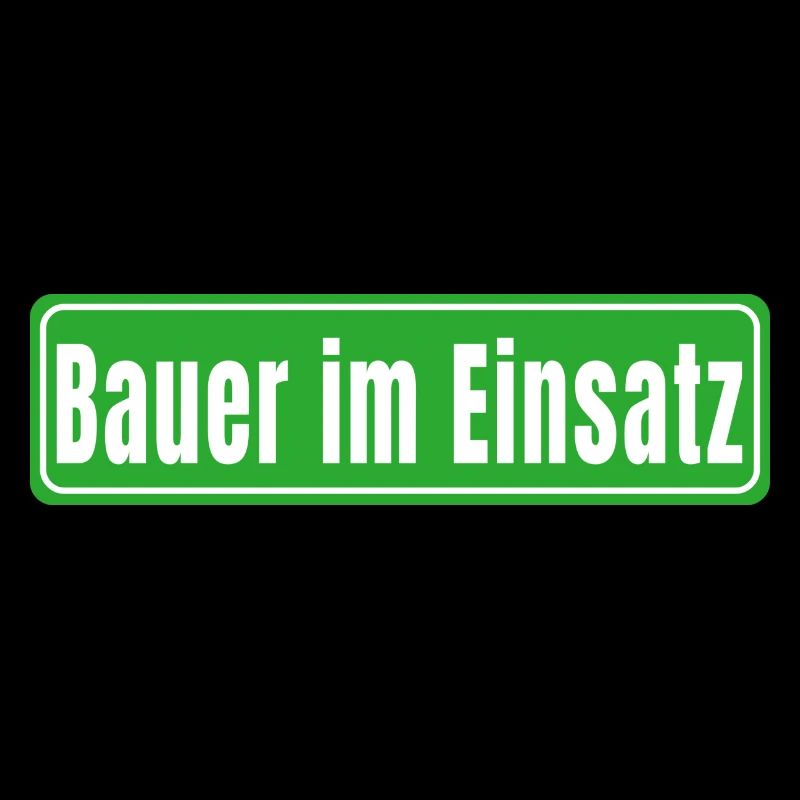 Bauer im Einsatz