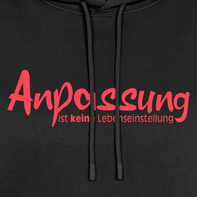 Anpassung rot