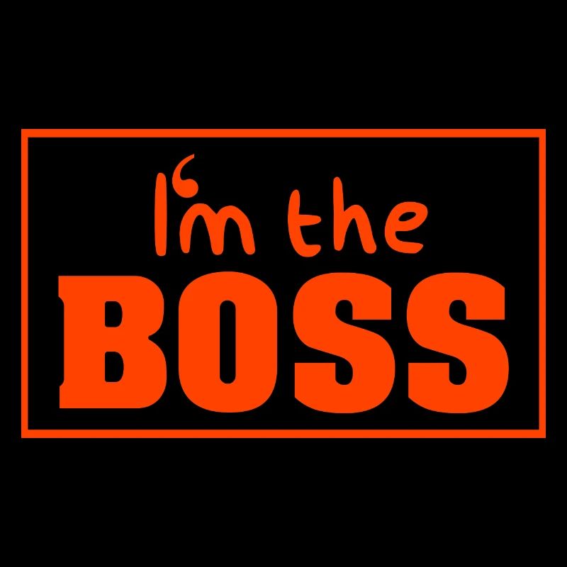 Ich bin der Boss