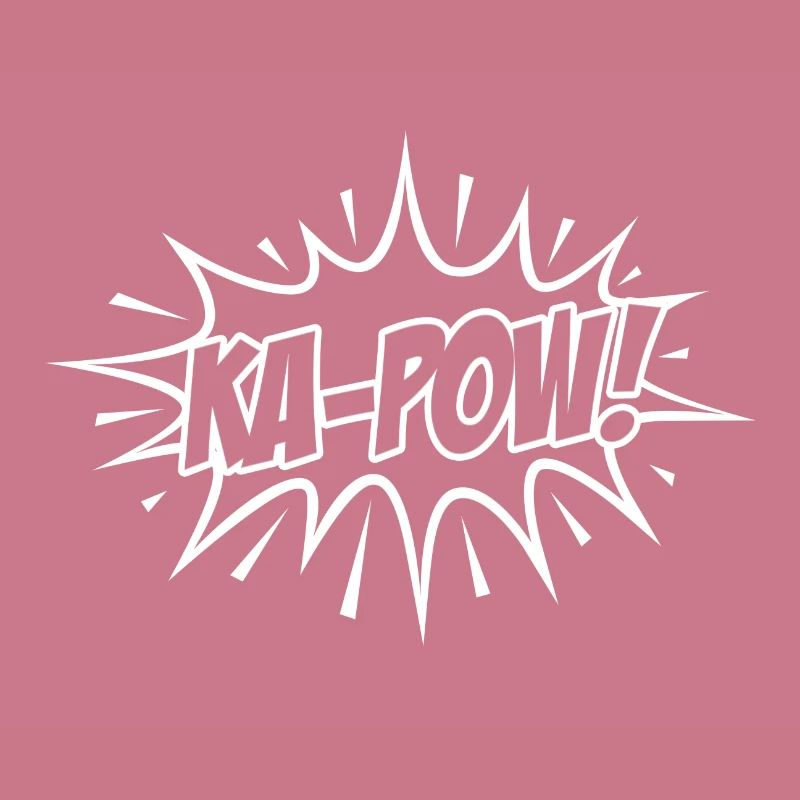 Comic Geschenk Comics KA-POW! Explosion Gezeichnet