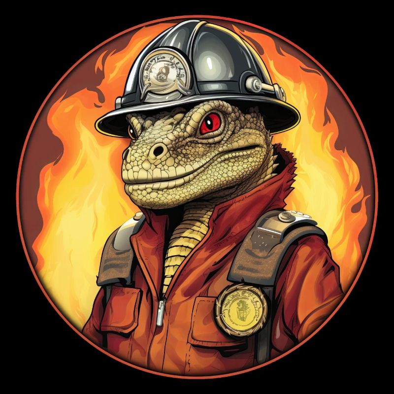 Lézards des pompiers