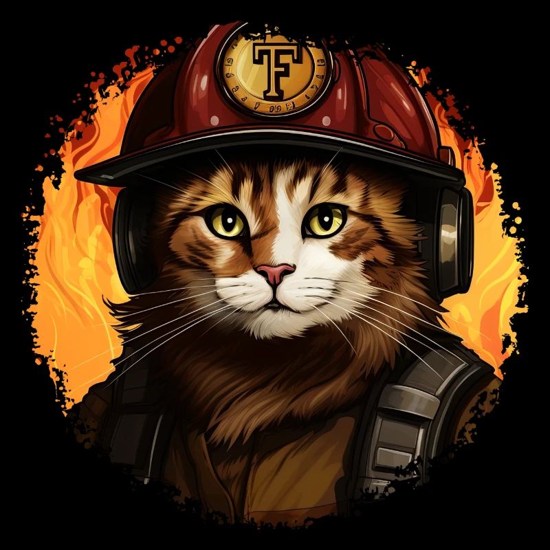 Cat Fire Brigade