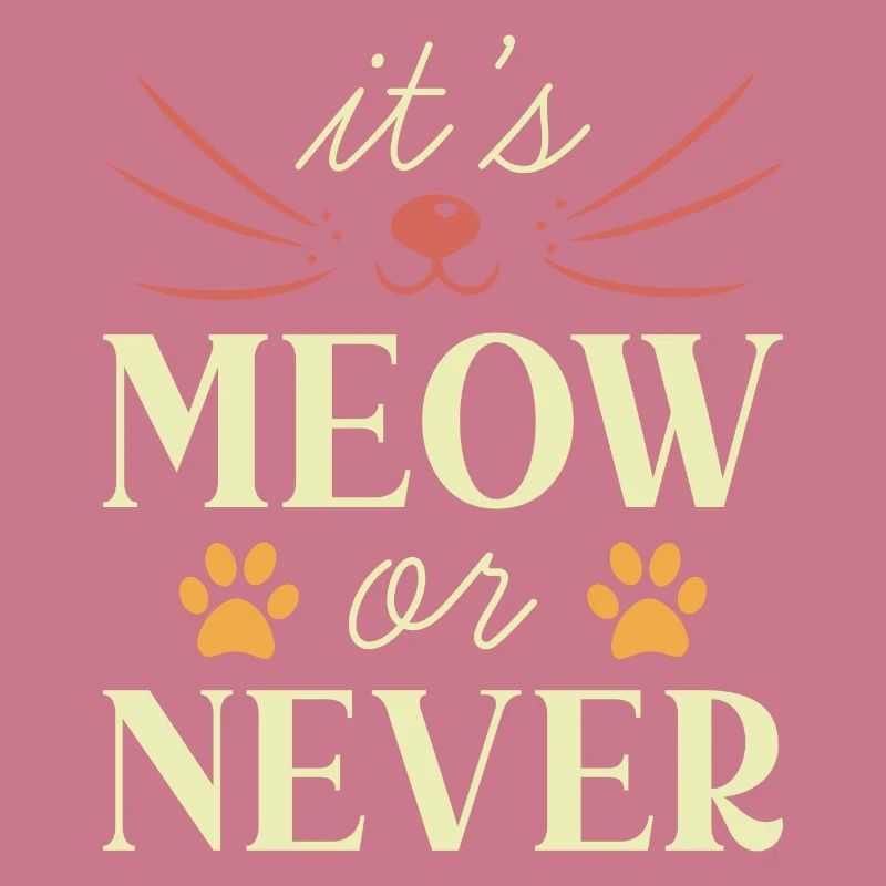 Es ist Miau oder nie