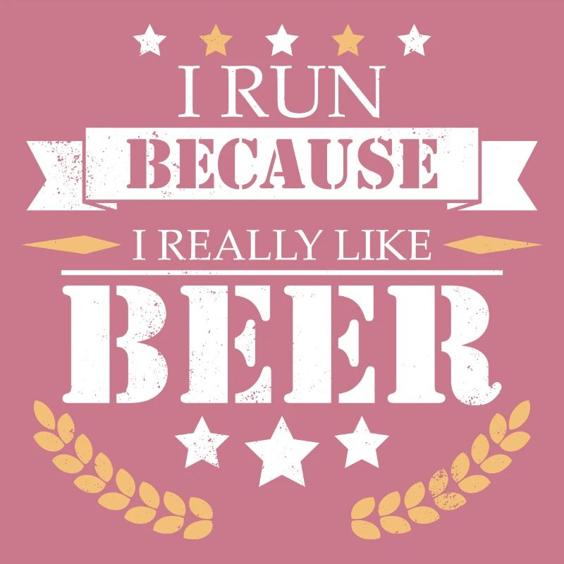 I Run Parce que la bière comme