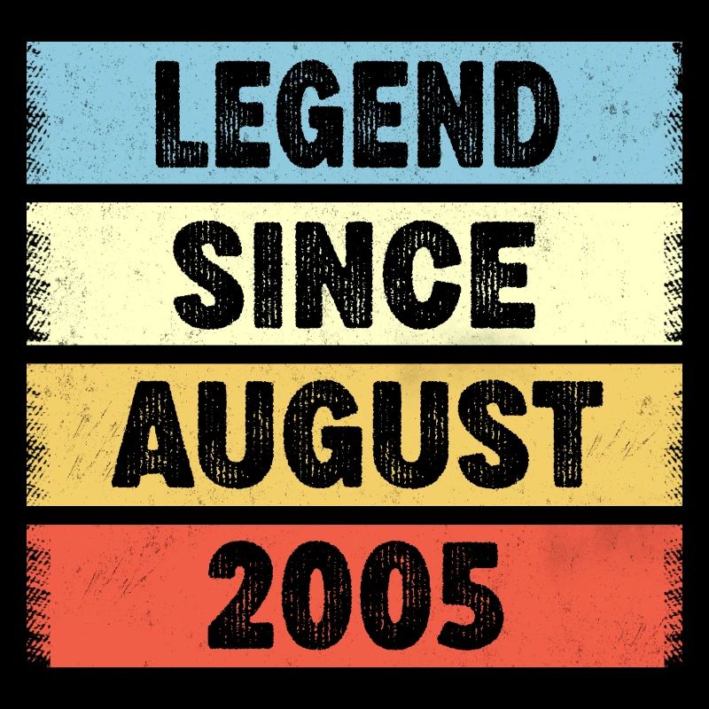 Legend Since August 2005 17e anniversaire