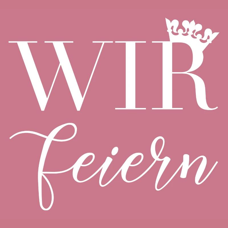 Braut - JGA - Wir feiern - Wedding - Bride