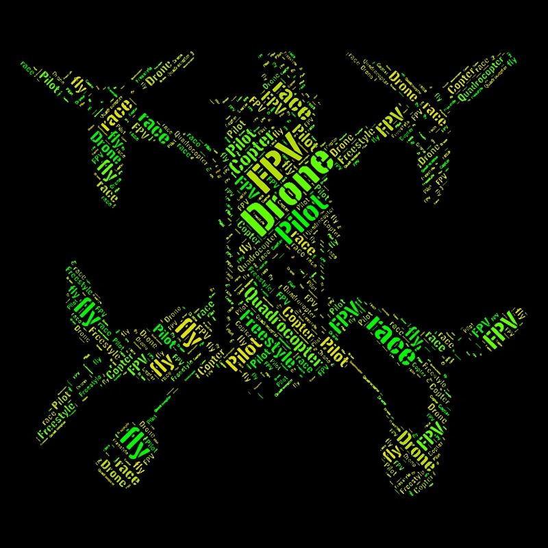 Quadrocopter FPV Racer Copter Pilot hobby Geschenk