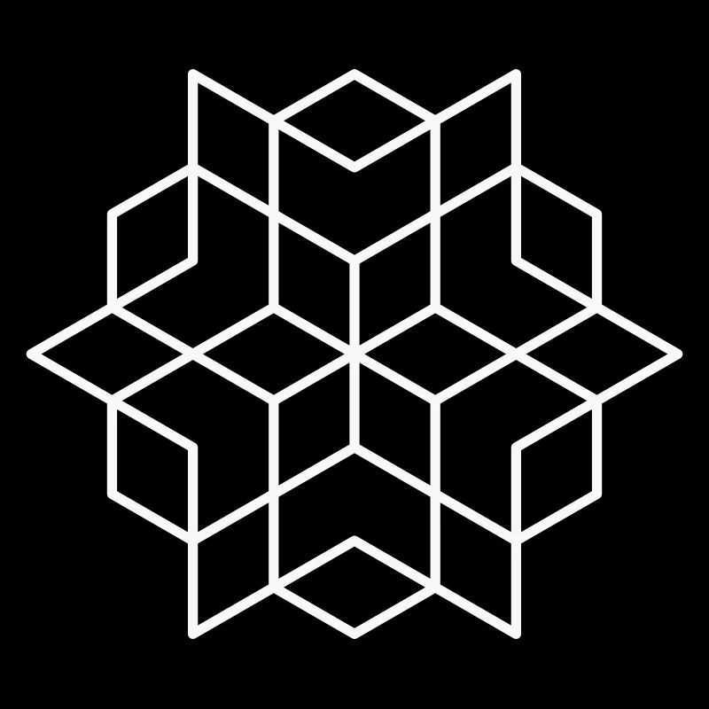 étoile géométrique complexe