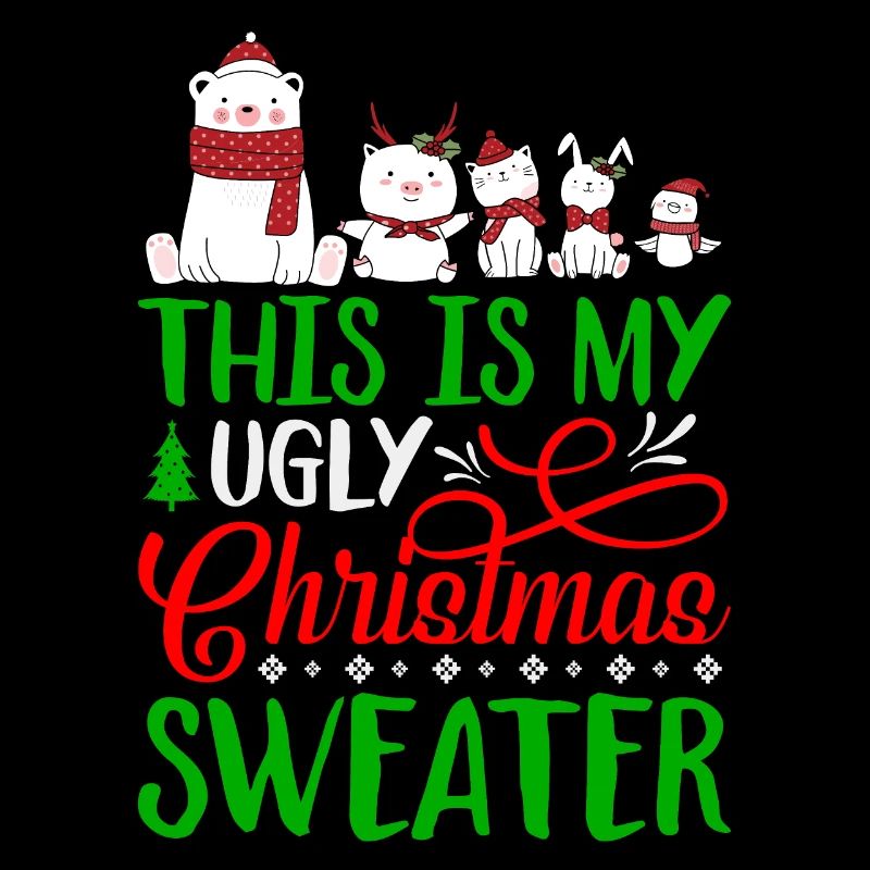 C’est mon moche pull de Noël drôle