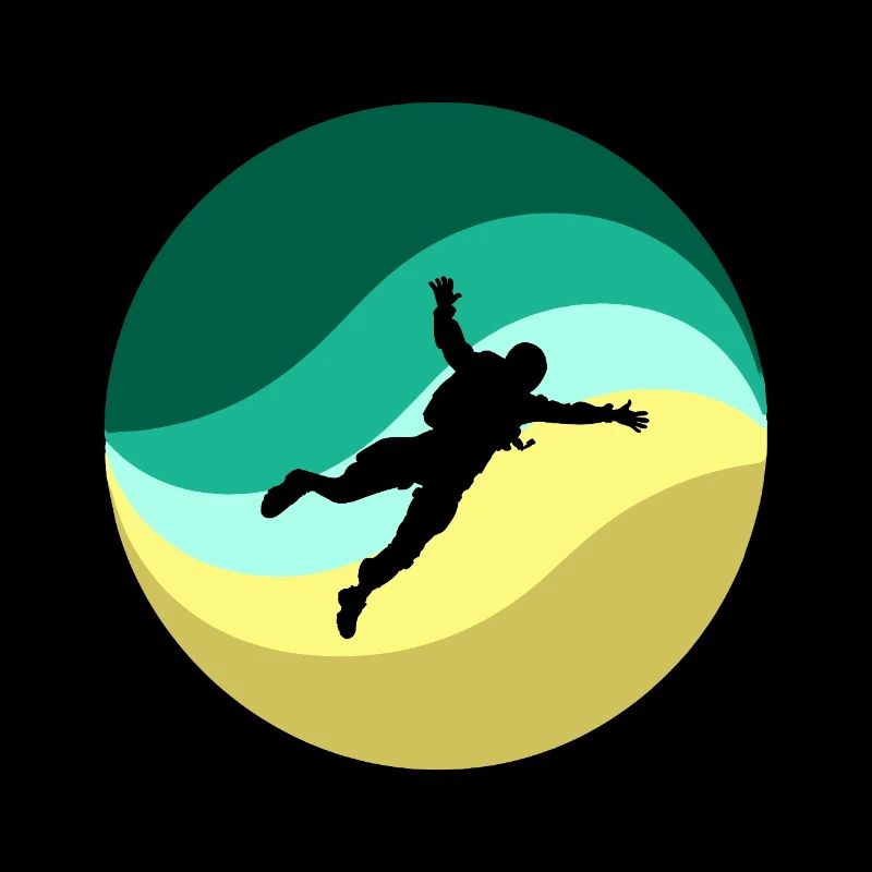 Parachuting Base Jumping Freefall
