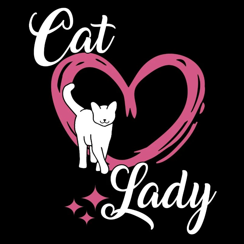 Cat Lady cadeau pour vous mignon propriétaire de chat