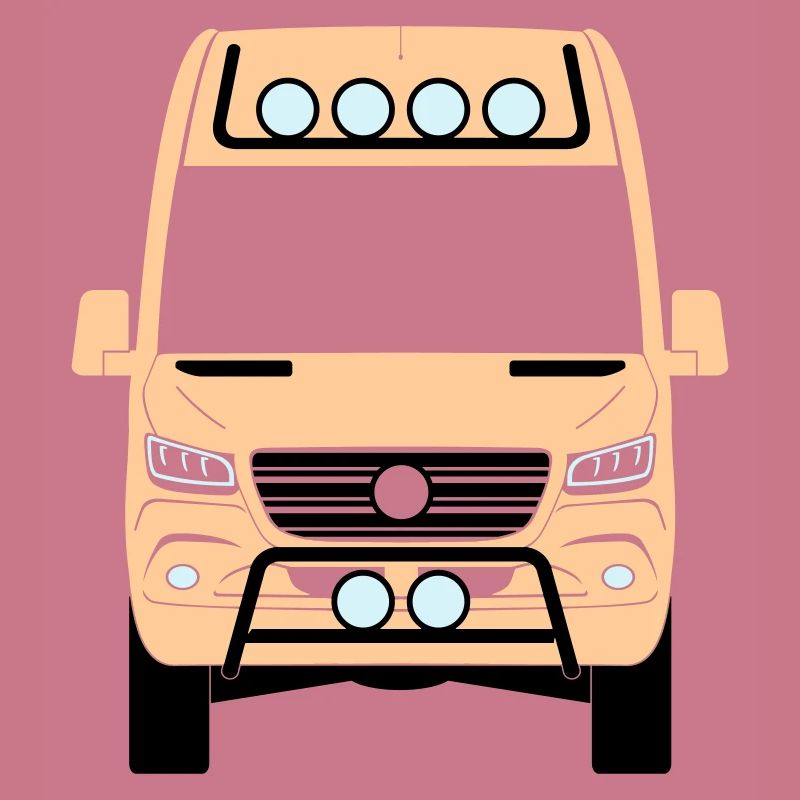 Sprinter W907 W910 vorn Front 4x4 II Scheinwerfer