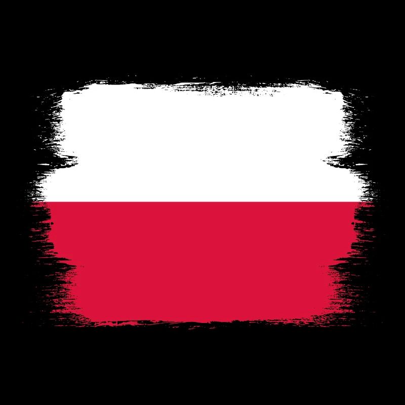 Pologne Drapeau utilisé Look Polska Drapeau polonais