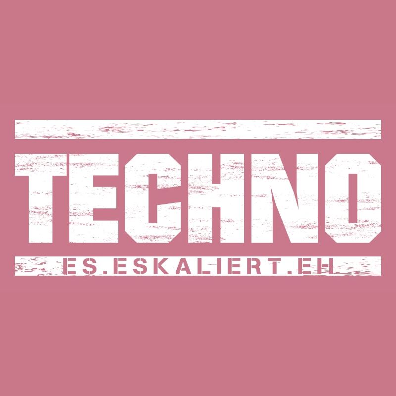 Techno - Rave - Cadeau - Techno merch
