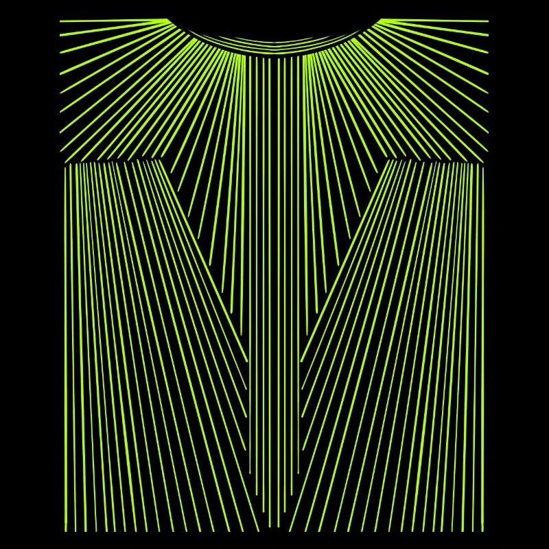 conception d'abeille vert néon