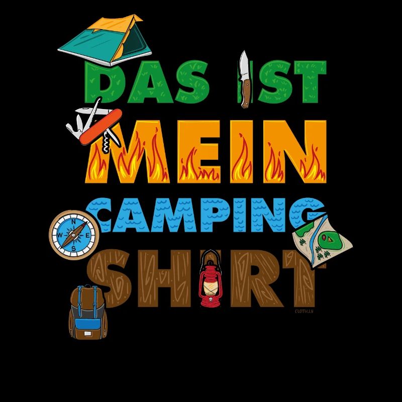 Camping Camper Drôle Drôle