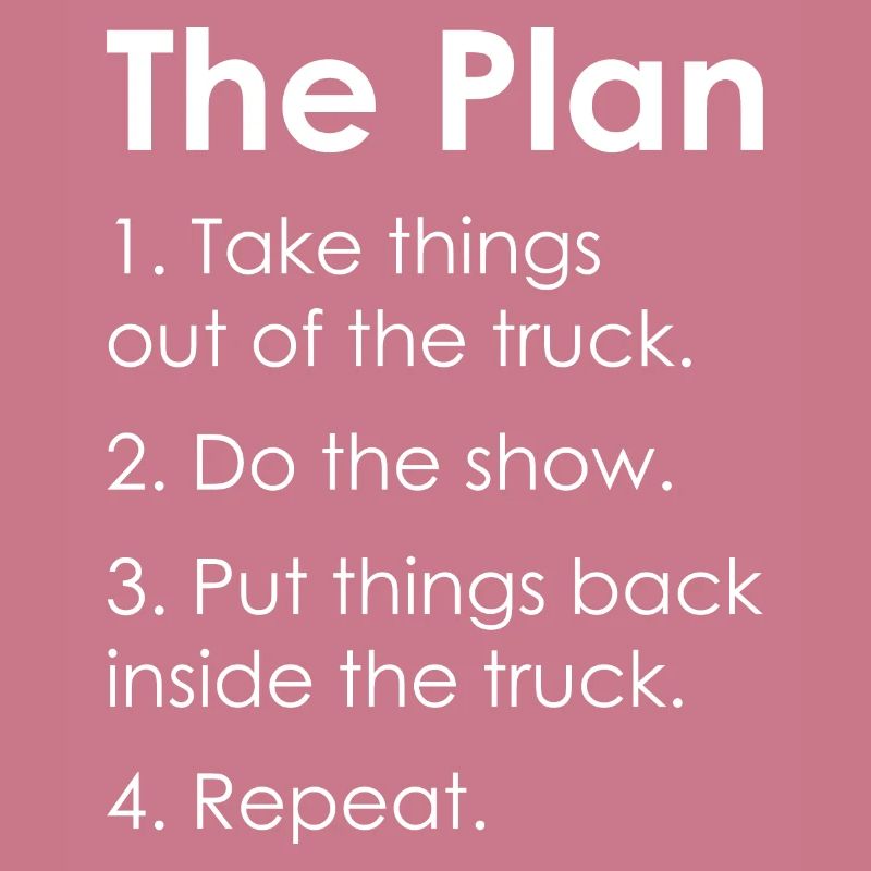 STAGEHAND CREW PLAN lighting technician gift