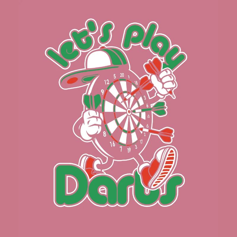 Wolfram Werfer Dartsmith Dartscheibe Geschenk