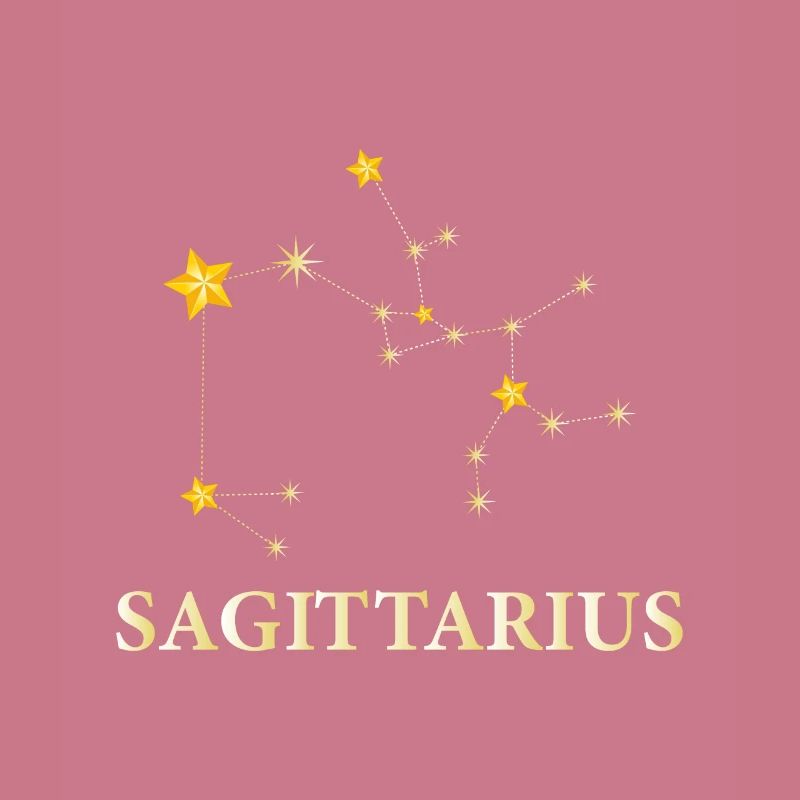 Zodiac Constellation Schütze Astronom oder Schütze