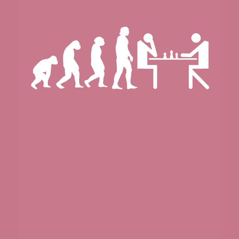 Pièce d'échecs échiquier Evolution chessboard