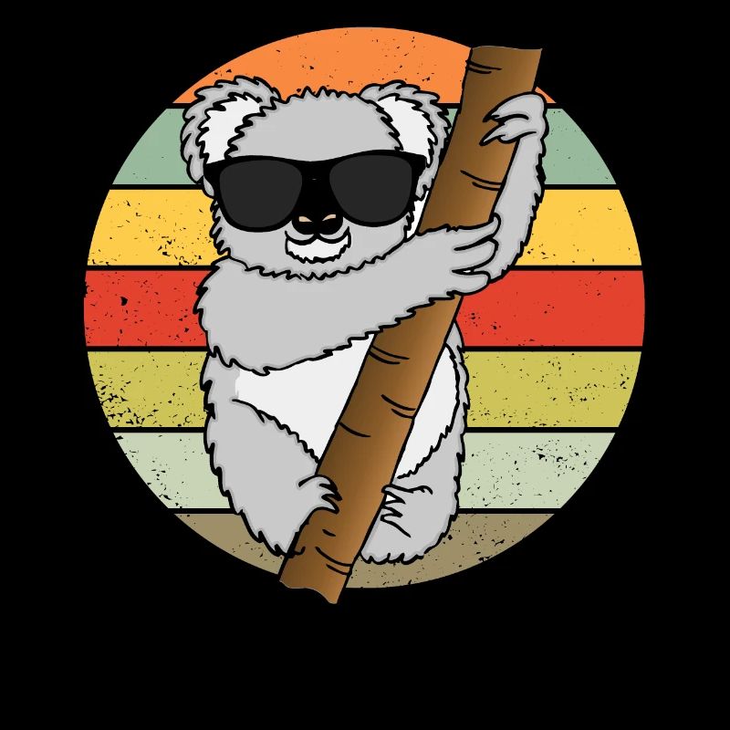 Koala retro koala bear sunglasses gift