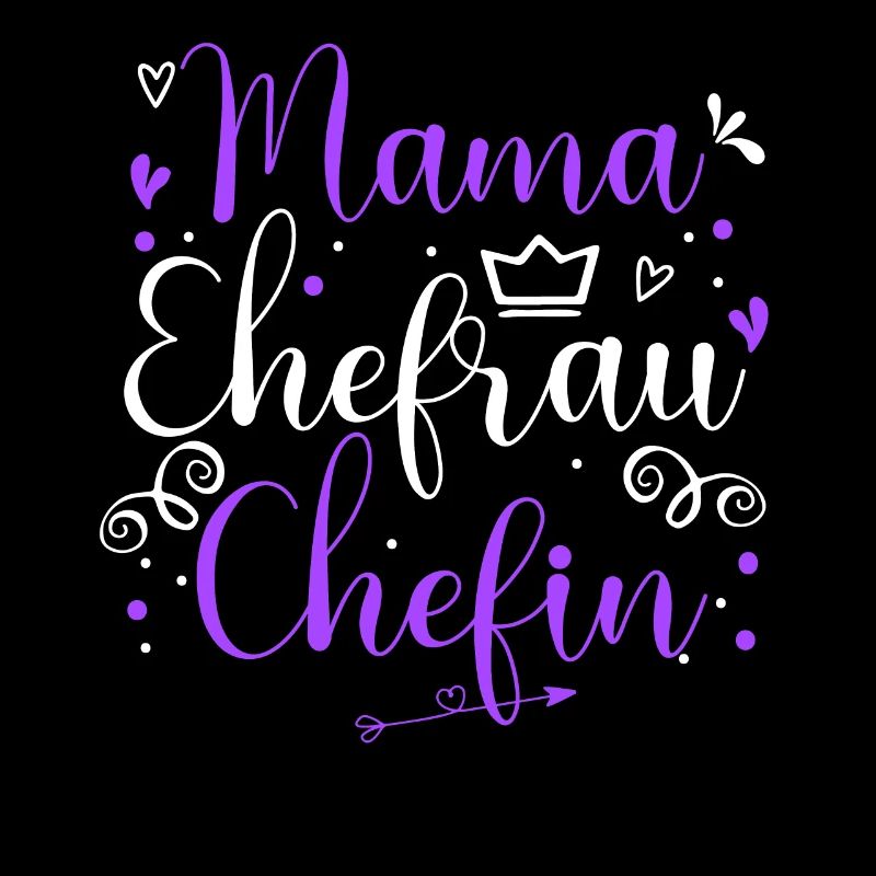 Mama Ehefrau Chefin Herz Muttertag Geschenk
