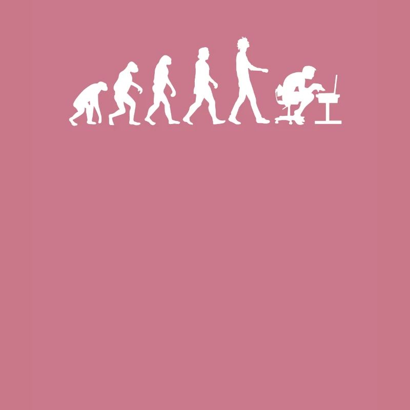 Programmeur d’ordinateur Evolution Gamer PC Geek