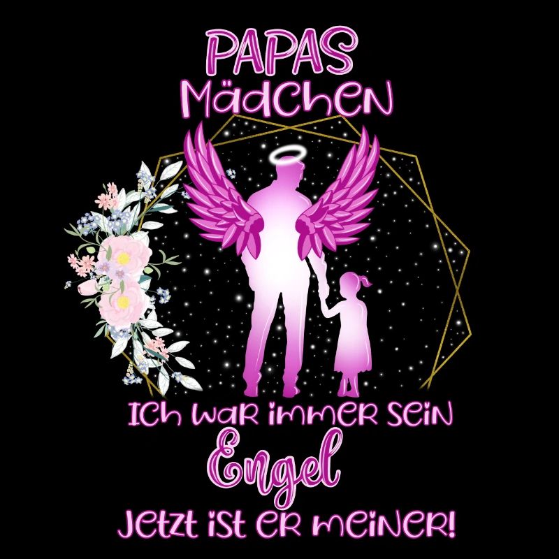 Papas Mädchen Erinnerung Geschenk, Papas Engel