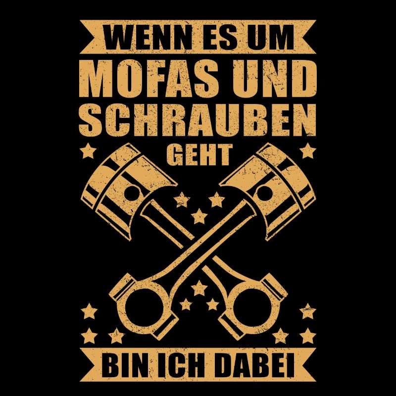 Mofa Schrauber Mofafahrer Moped Mofas Geschenk