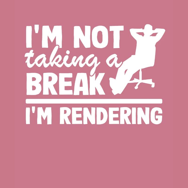 I'm Rendering Filmmaker Video Editor Editing Gift