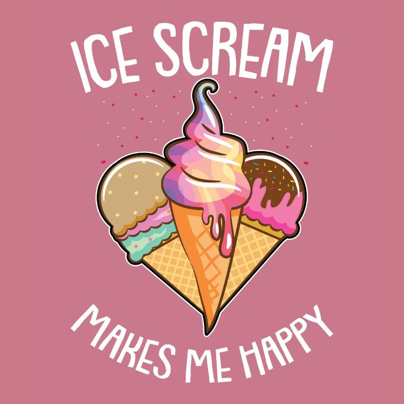 Eiskrem Eis Eiscreme Sommer Spruch Geschenk