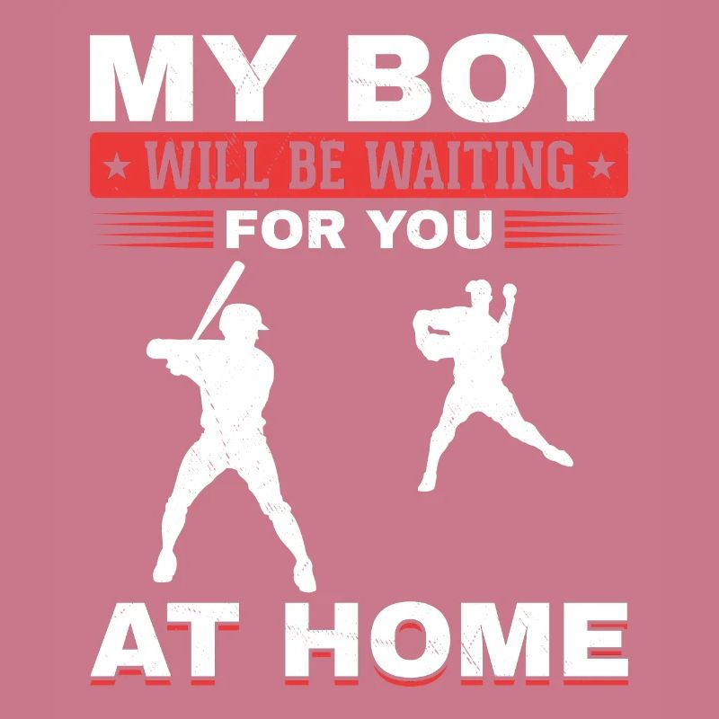 Son Baseball Catcher Pitcher Batter Papa Mama