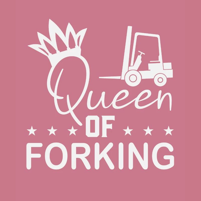 Forklift driver operator funny design