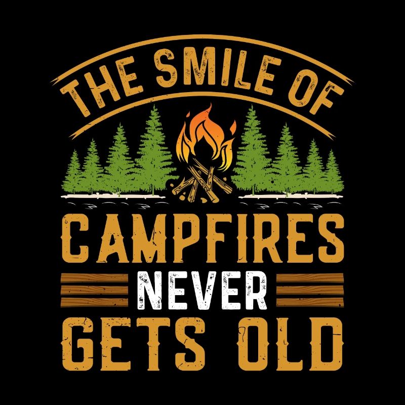 Camping campfire