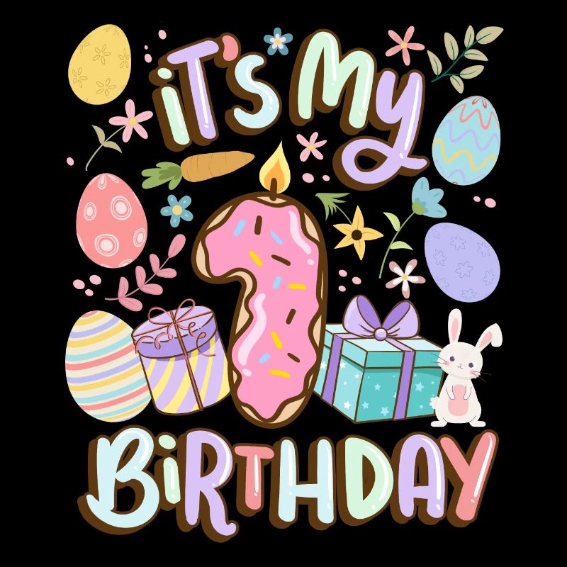 C’est mon 1 anniversaire de vacances de beignets de Pâques