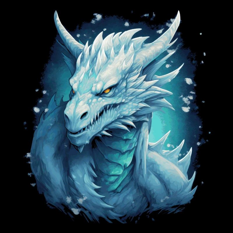 Dragon de glace Fantasy Dragon
