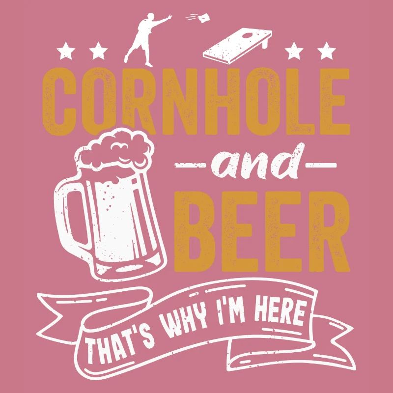 Cornhole and Beer That Is Why I am Here