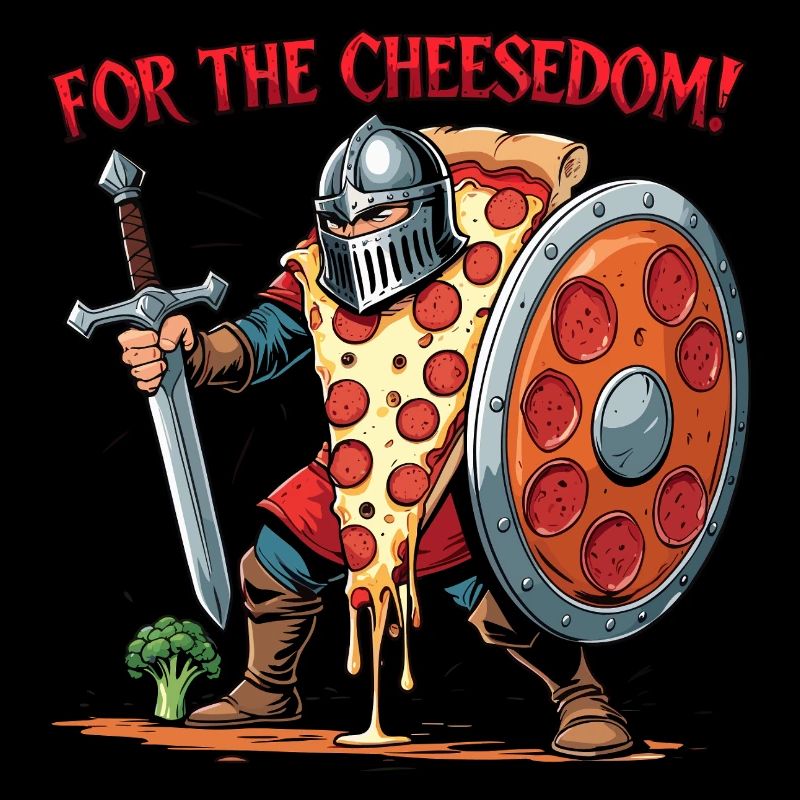 Pour le royaume du fromage - Pizza Knight