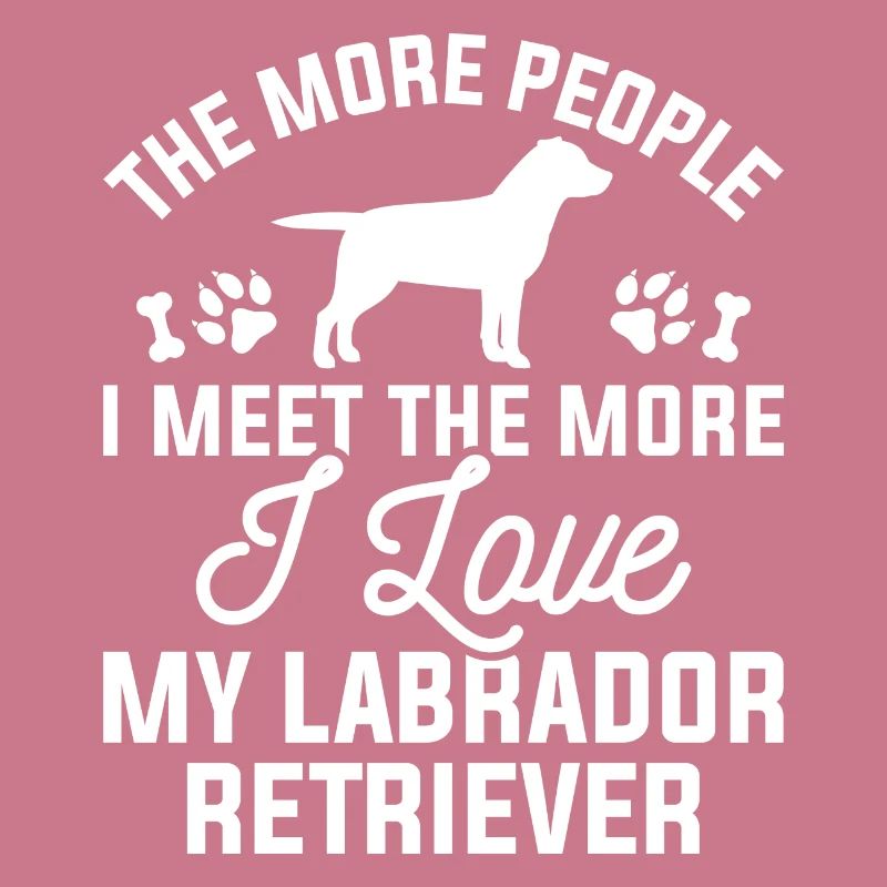 Ich liebe meinen Labrador Retriever
